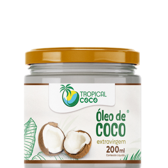 Óleo de Coco Extra Virgem - 200ml